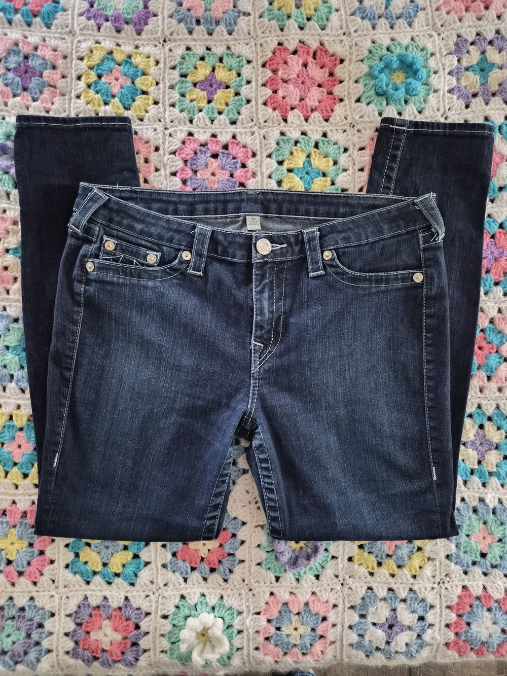 True Religion Indigo Skinny Jeans